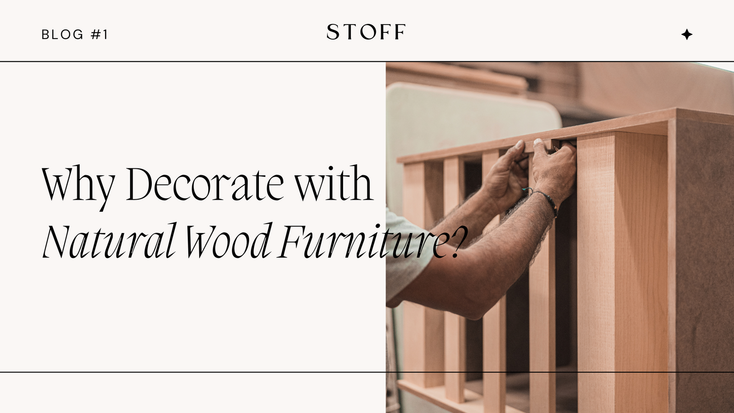 Why Decorate with Natural Wood Furniture?
