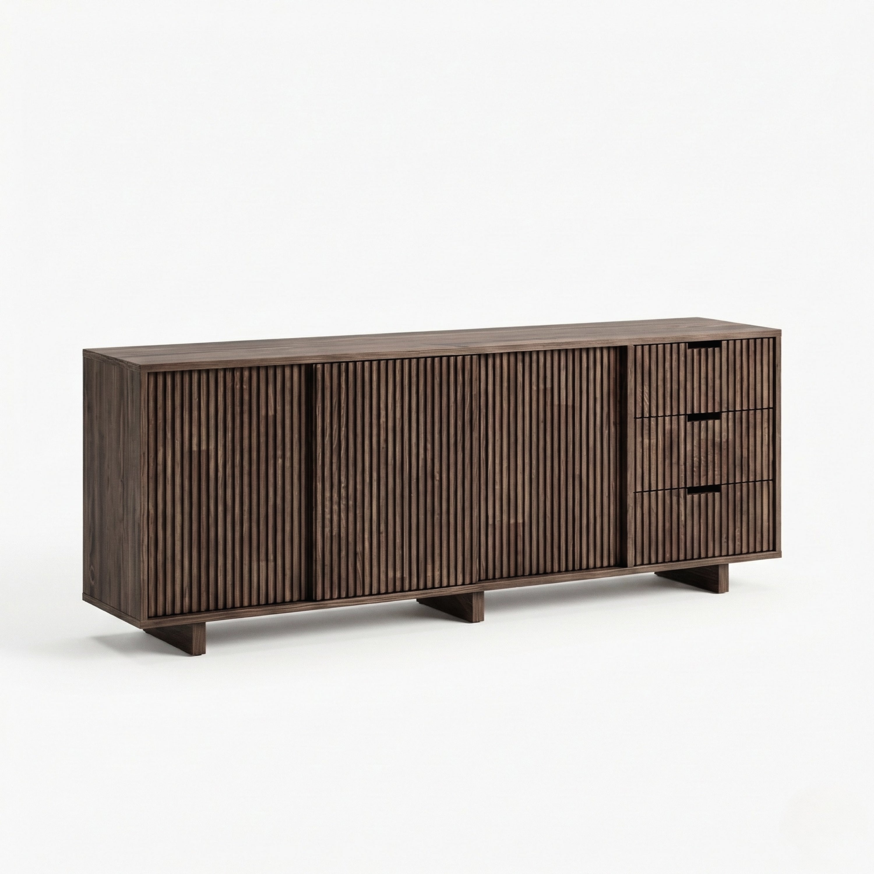 Solid Wood Drawer Sideboard