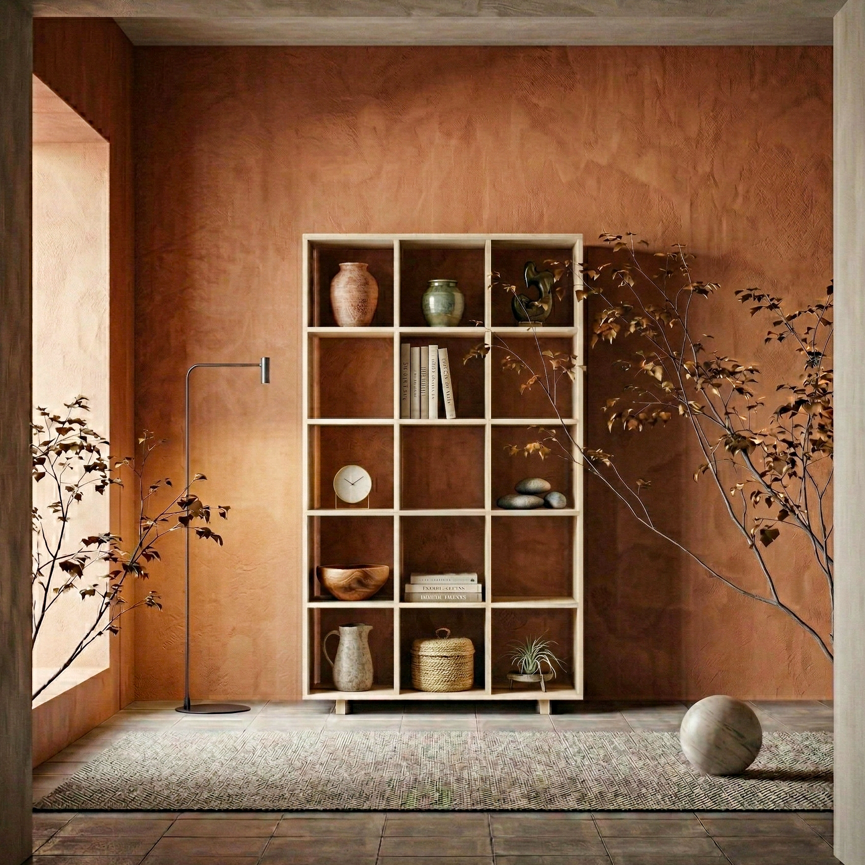 6-Tier Record Storage & Bookshelf