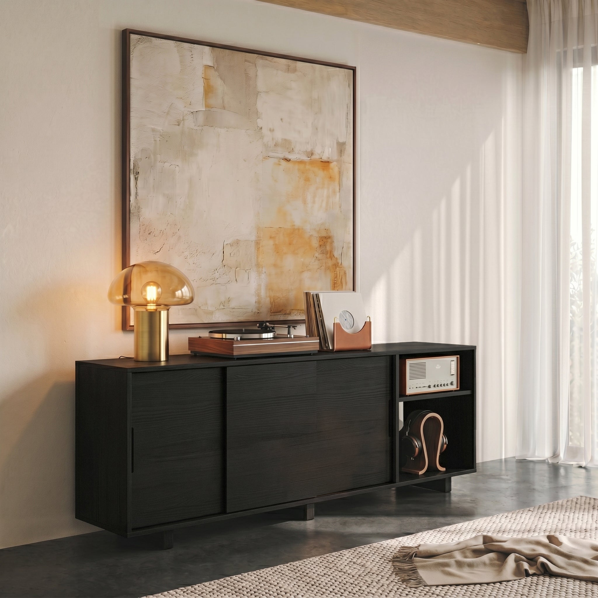 Solid Wood Sideboard M5