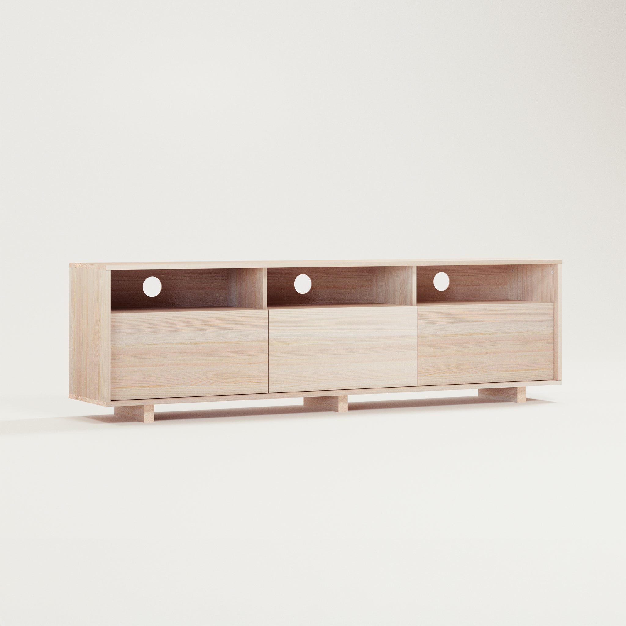 Solid Wood Media Console & Tv Stand M7