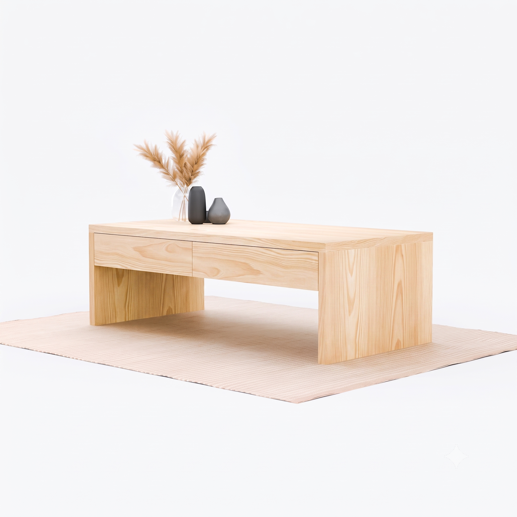 Coffee Table with Drawers