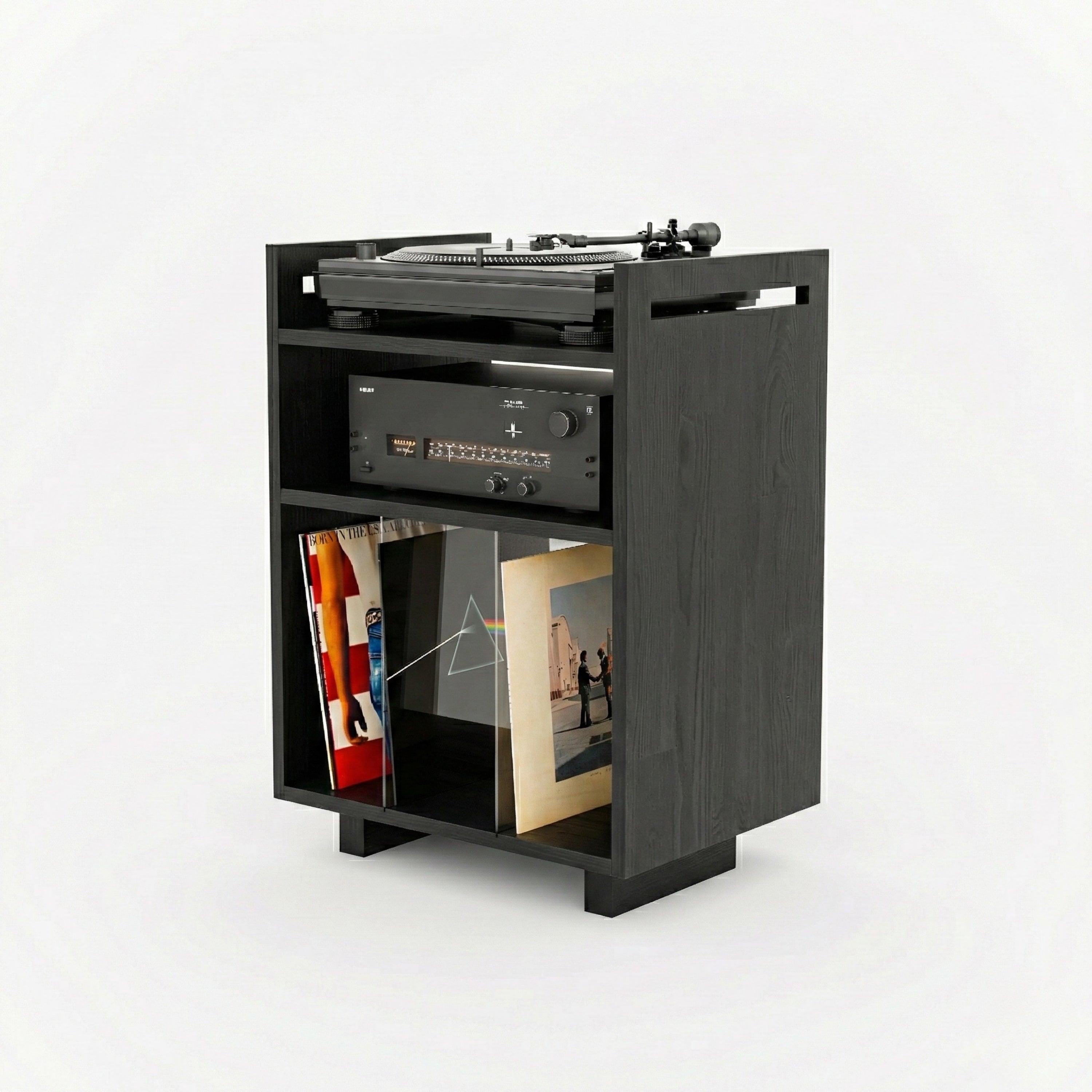 Record Player Stand & Record Display Stand