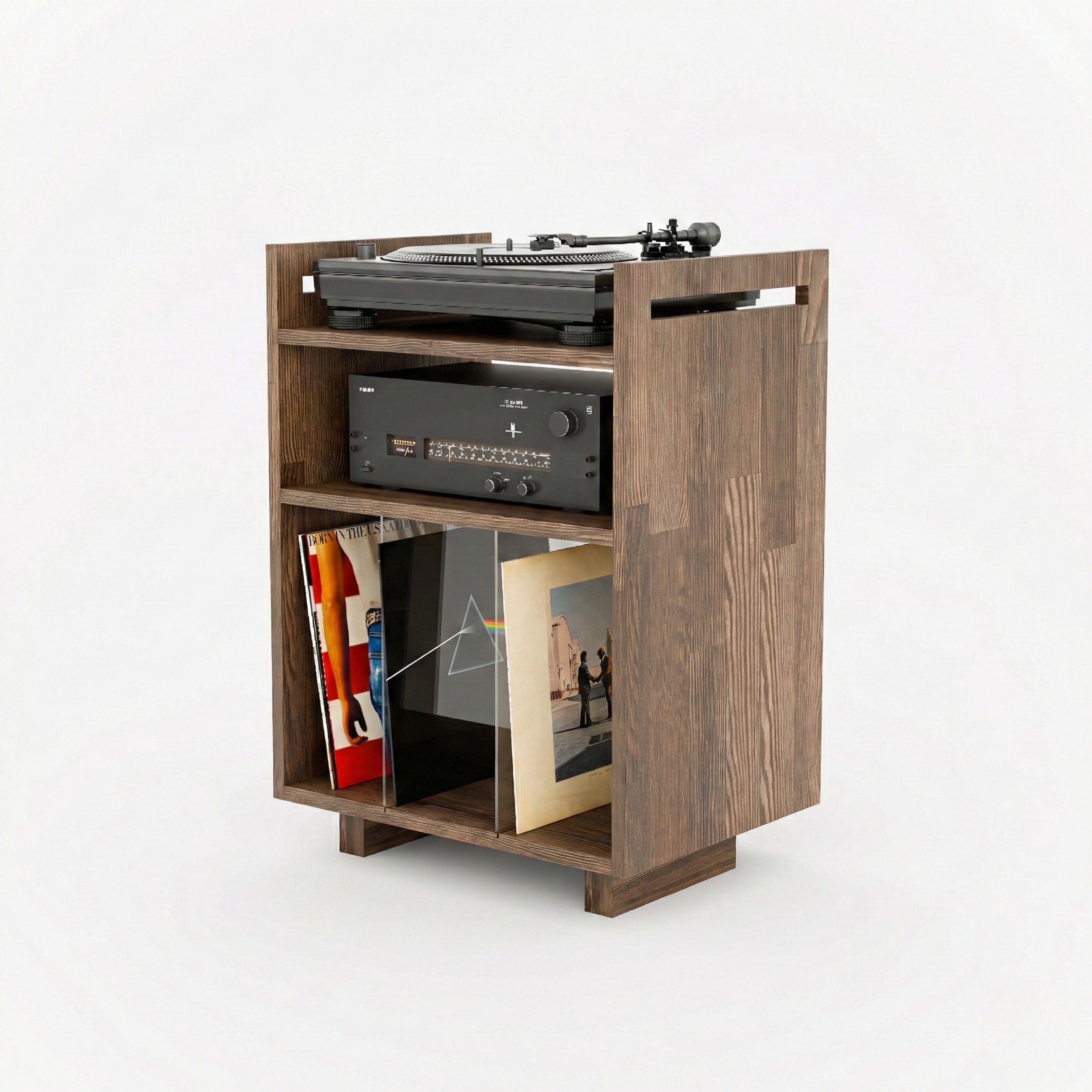 Record Player Stand & Record Display Stand