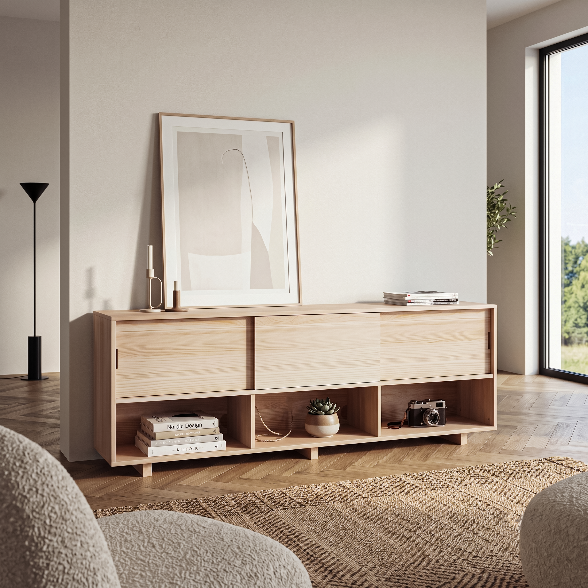 Solid Wood Sideboard M4