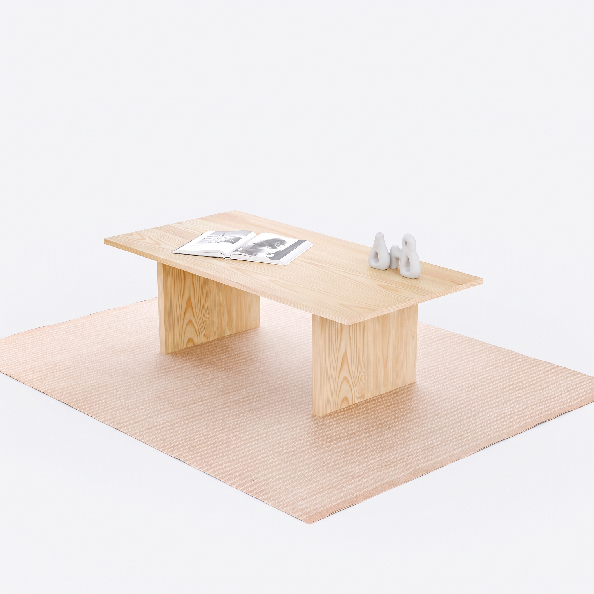 Solid Wood Coffee Table