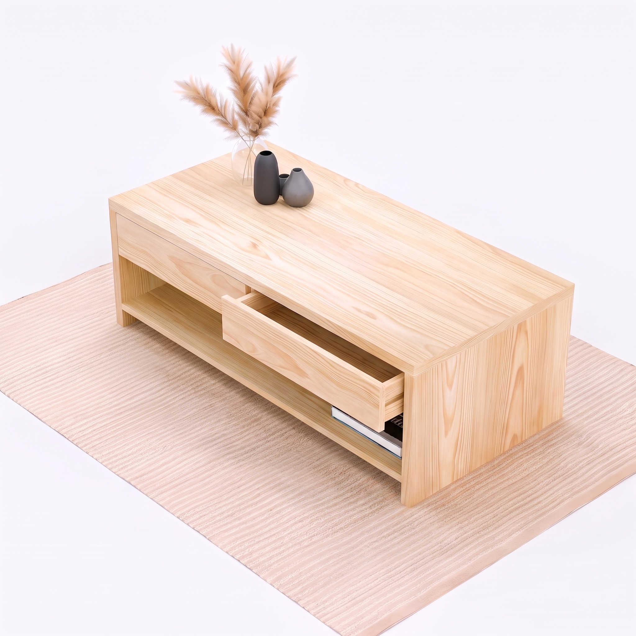 Coffee Table with Drawers