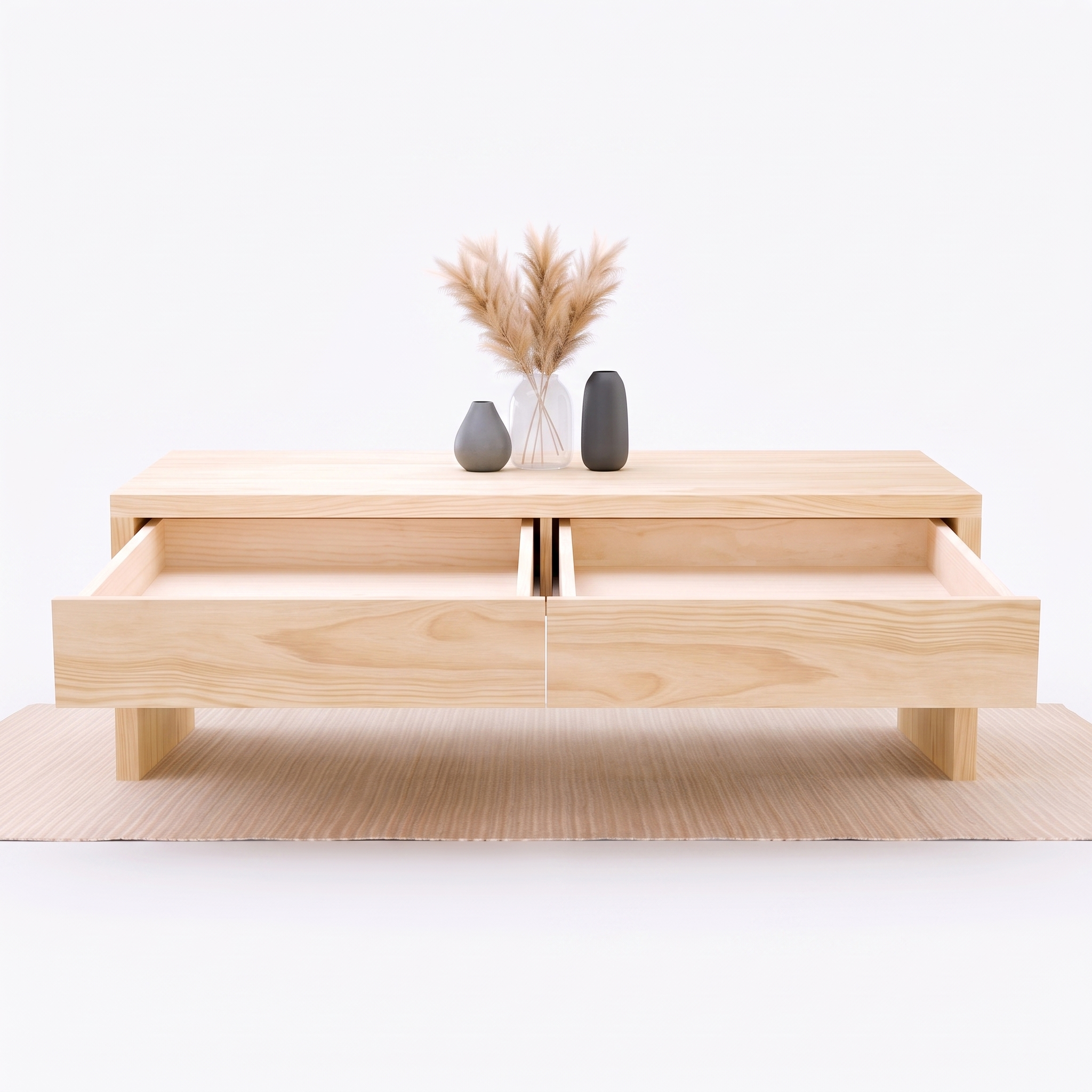 Coffee Table with Drawers