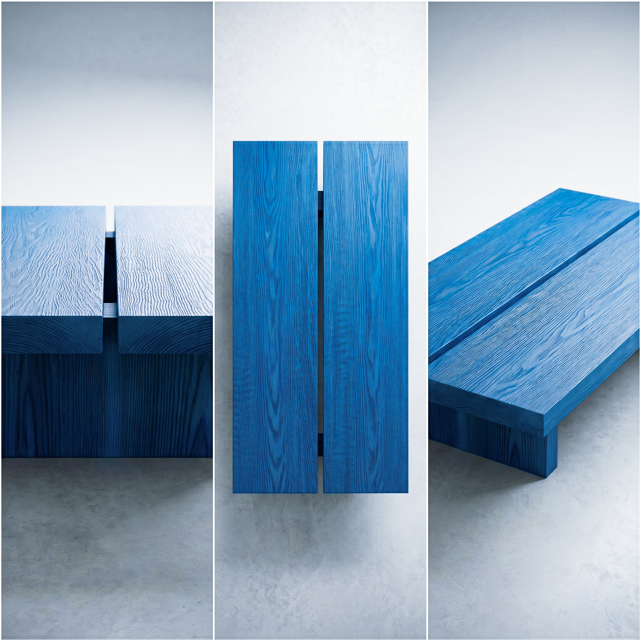 Japandi Coffee Table OS-A BLUE LIMITED EDITION