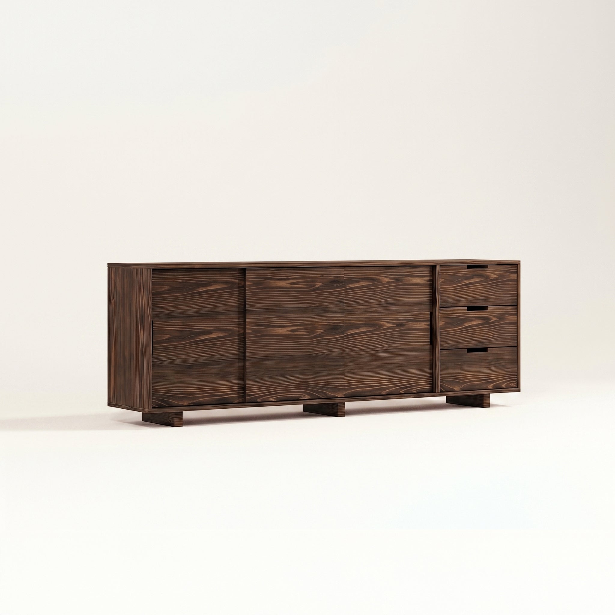 Solid Wood Drawer Sideboard