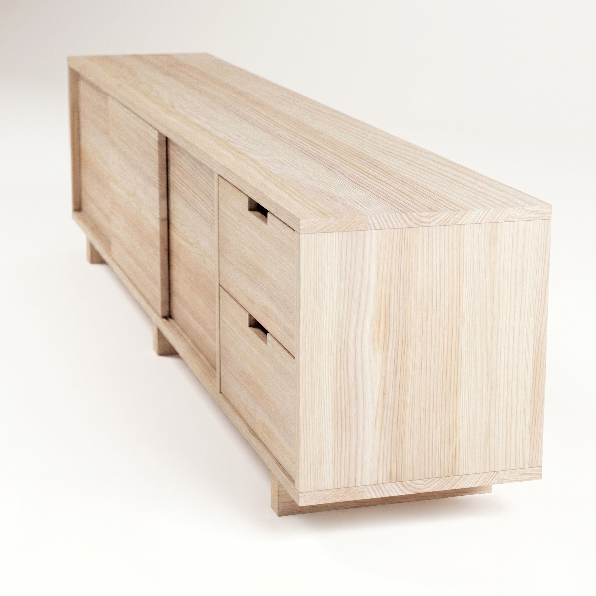 Media Console with Drawers