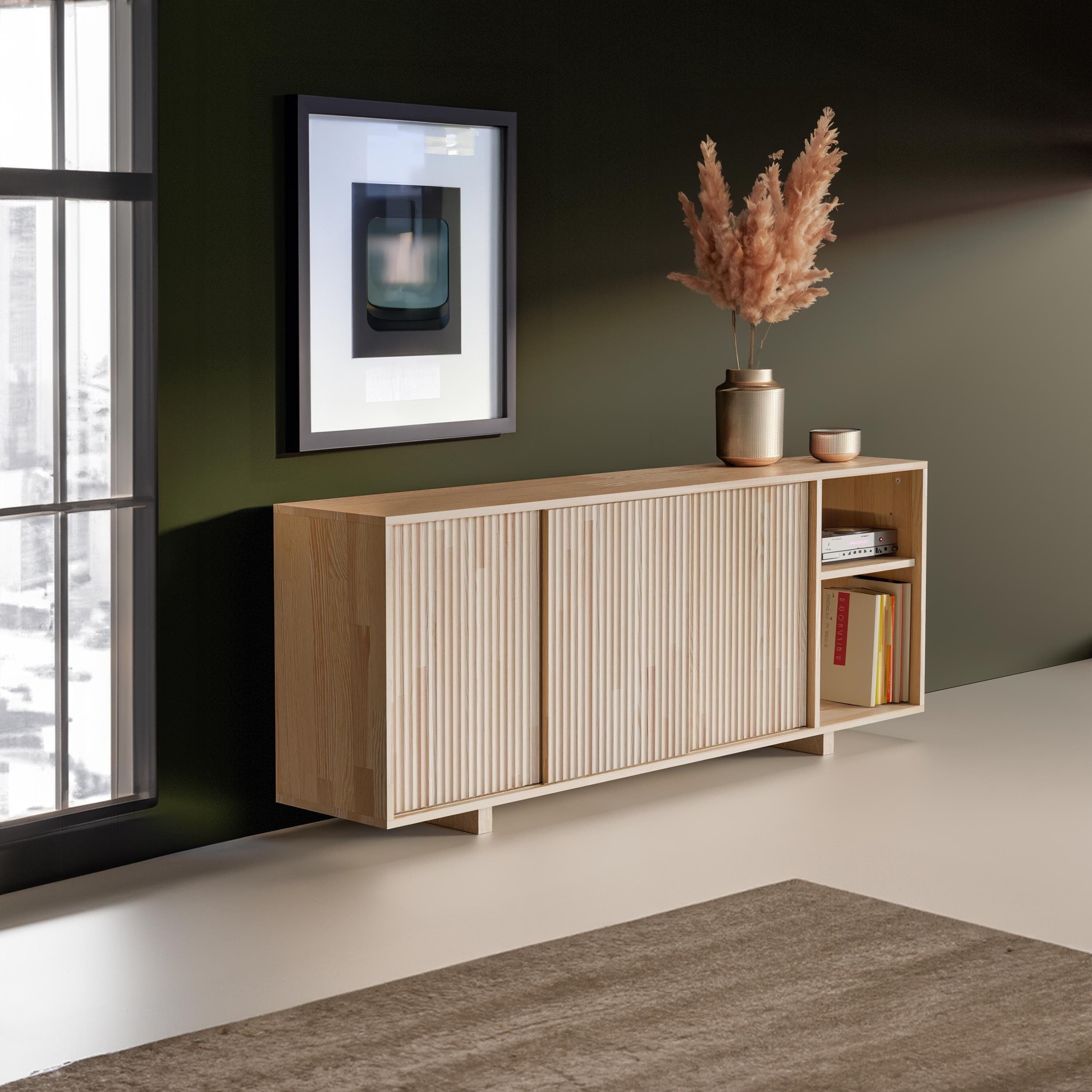 Solid Wood Sideboard M5