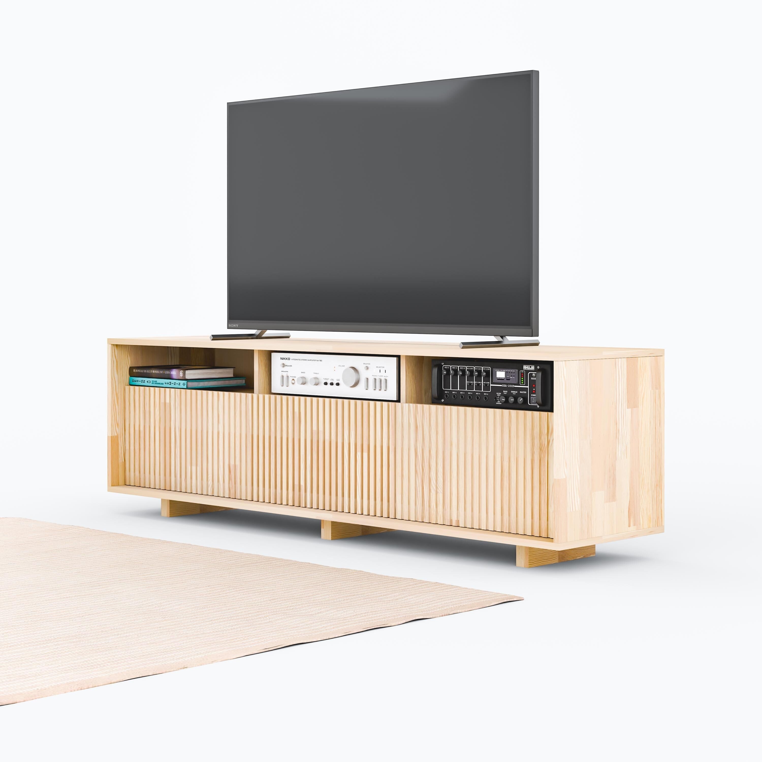 Solid Wood Media Console & Tv Stand