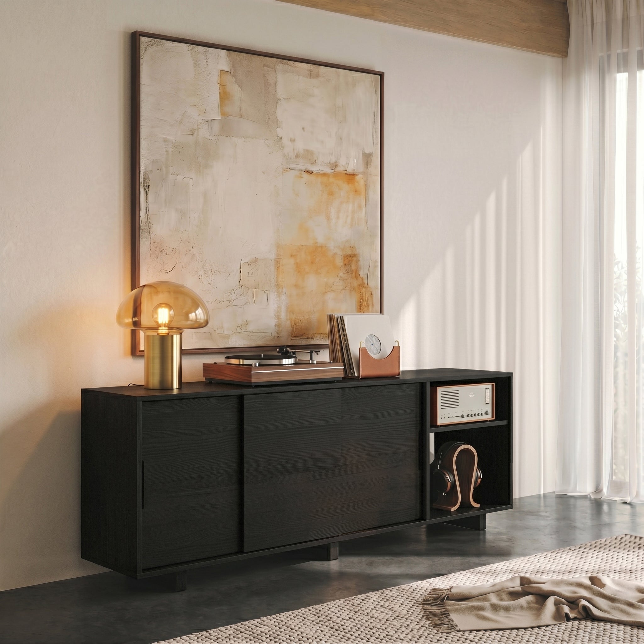 Solid Wood Sideboard M5