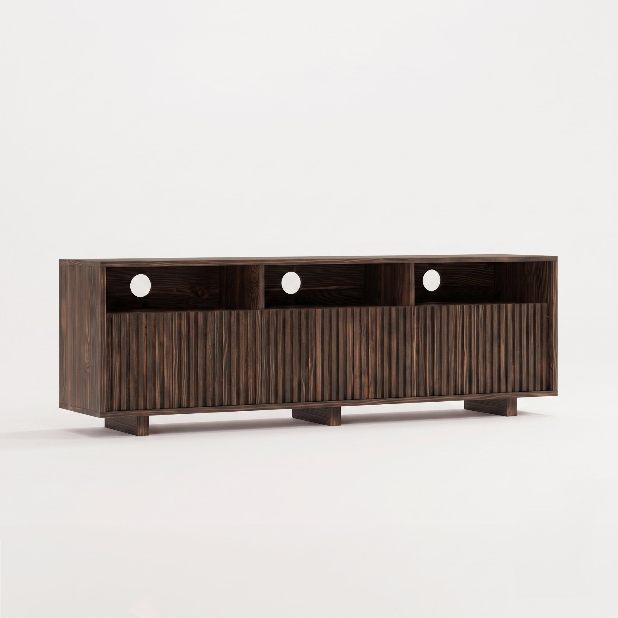 Solid Wood Media Console & Tv Stand M7