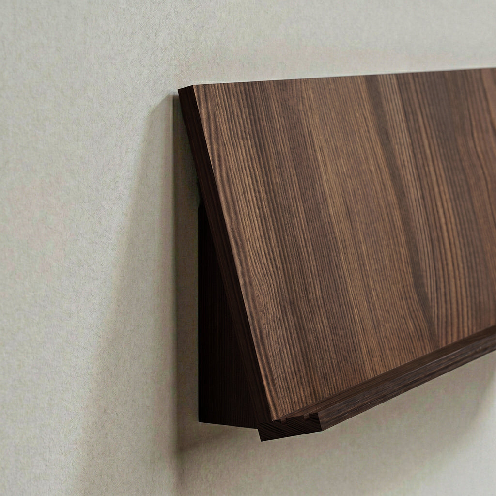 Solid Wood Display Shelf