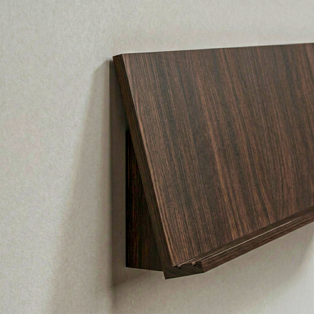 Solid Wood Display Shelf
