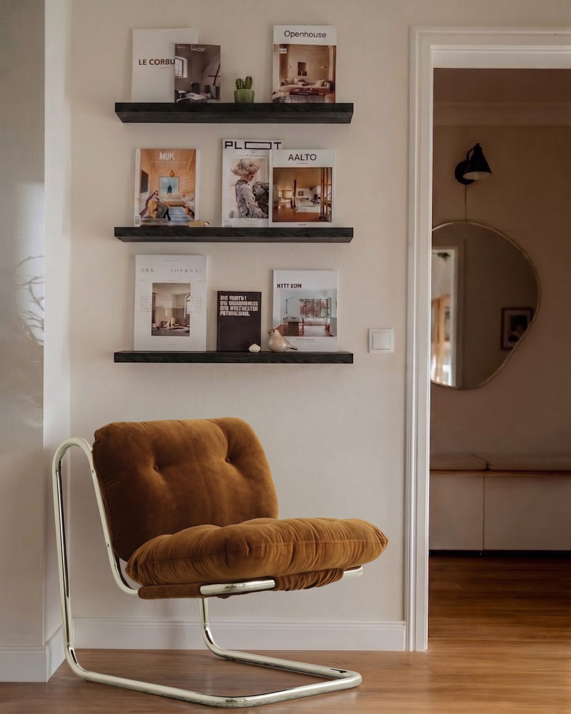 Solid Wood Floating Shelf & Wall Mounted Shelf