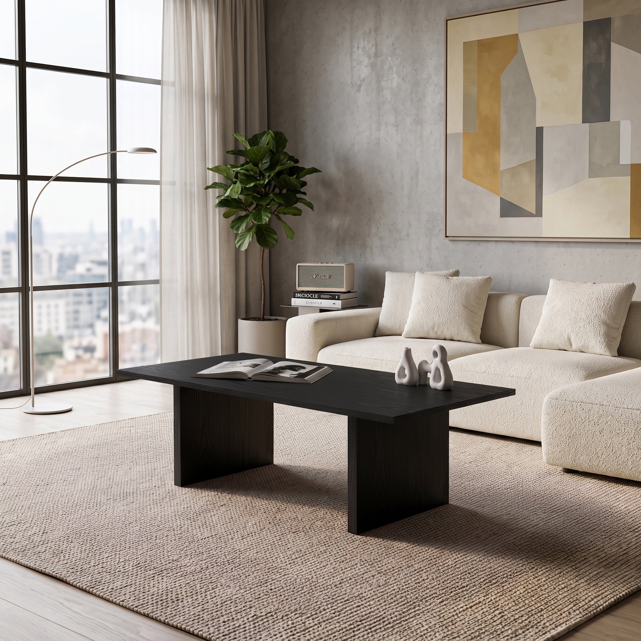 Solid Wood Coffee Table
