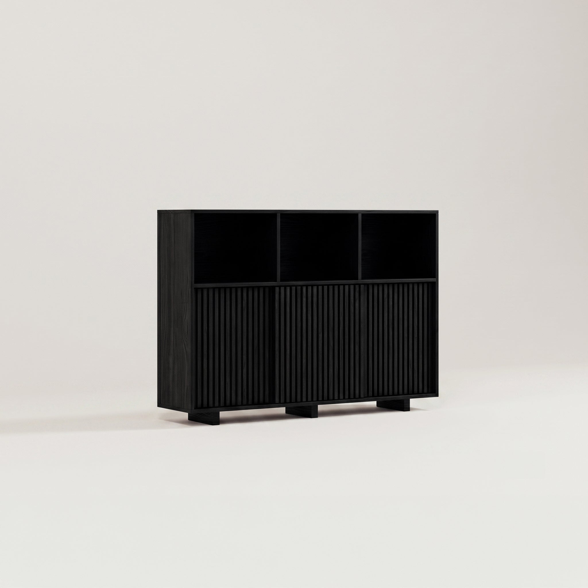 Solid Wood High Sideboard