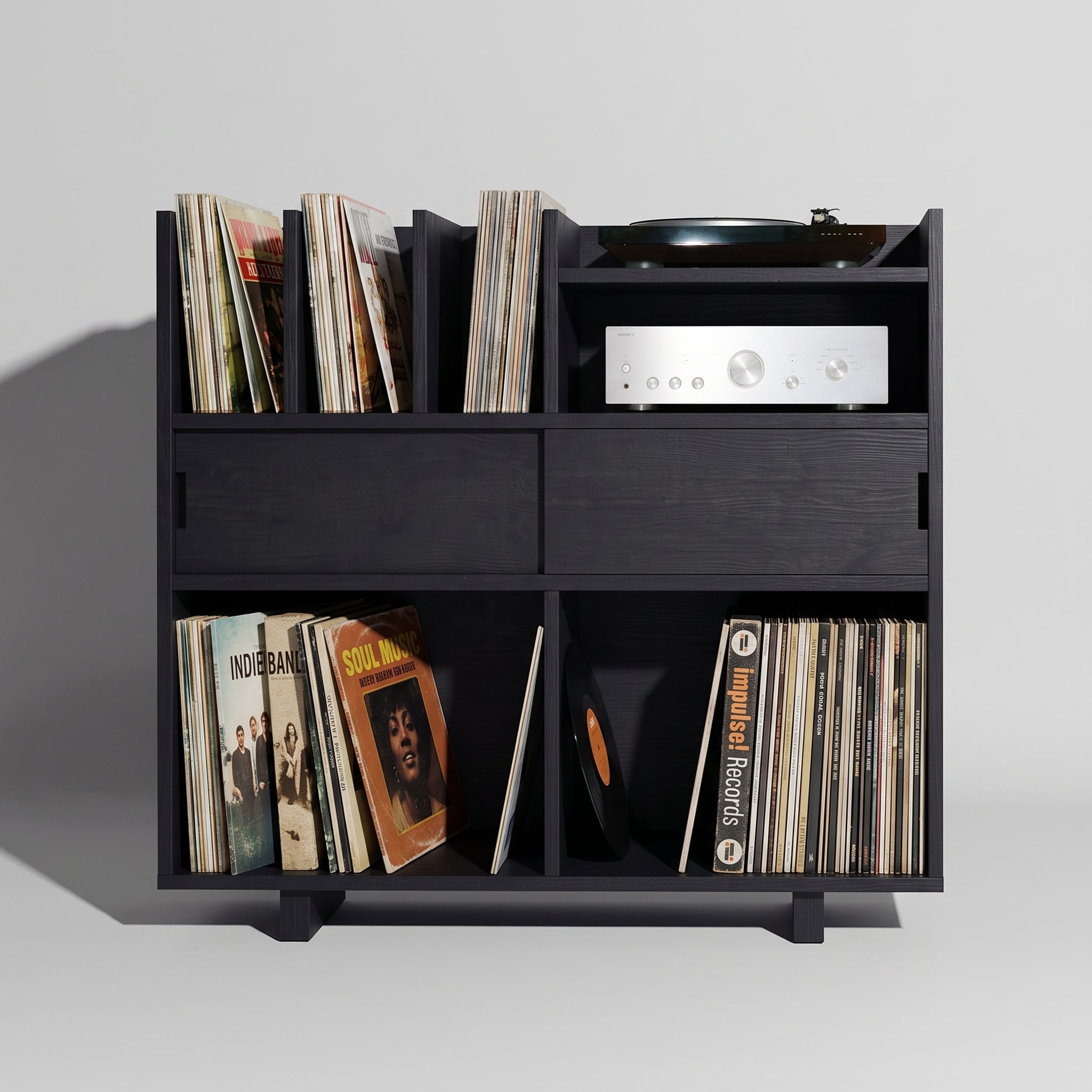 Vinyl Record Display Stand & Storage